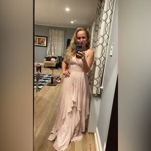 Never worn bridesmaid dress.  Sizing confusing-size A8 in Azazie size chart